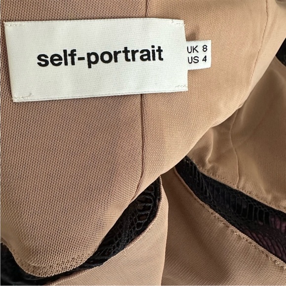 Self-Portrait | Crochet Lace Tiered Maxi Dress - Picture 6 of 8